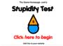 The Stupidity Test