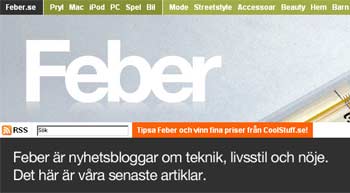 Feber.se driver flera populära bloggar inom olika kategorier