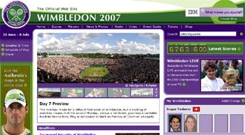 Wimbledon är veckans sajt nr 27 2007