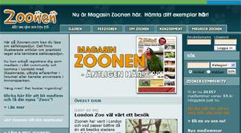 Zoonen är veckans sajt nr 28 2007