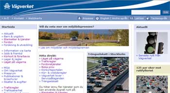 Vägverket hittar du på www.vv.se