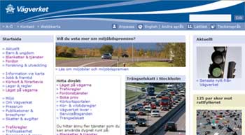 Vägverket hittar du på www.vv.se